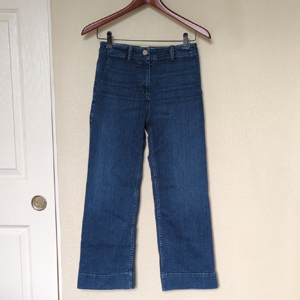 Elizabeth and James Dark Blue Flare Jeans